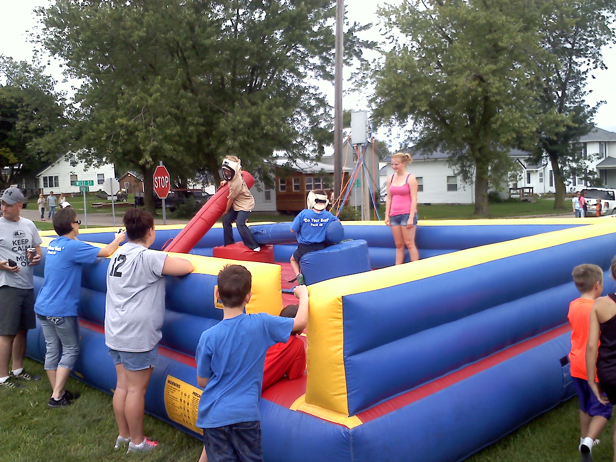 foam jousting