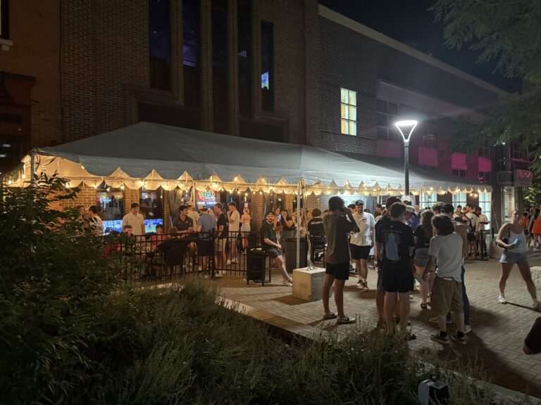 15′ x 45′ Frame Tent in Iowa City, IA