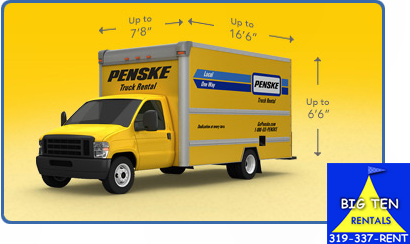 16 foot Penske truck