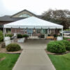 20' x 20' frame tent rental