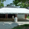 40 foot side of our 20' x 40' frame tent.