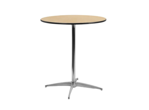 30" Round Bistro Table Rental - Pedestal Table