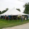 30' x 45' rope and pole tent for nicks kids show
