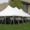 Picture of our 30' x 60' Elite "Rope and Pole" event tent.