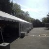 Outside of our 30' x 90' Frame tent with french side walls at Sts. Peter and Paul Chapel at 1165 Taft Ave. NE Solon, IA