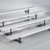 4 row bleachers with rollers