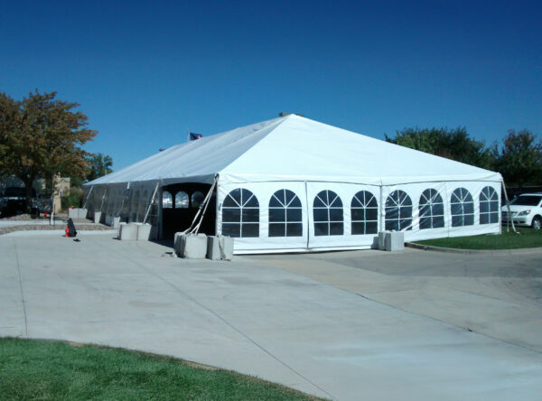40' x 100' hybrid tent