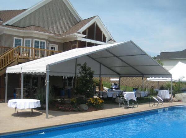 40' x 20' Losberger clearspan event tent