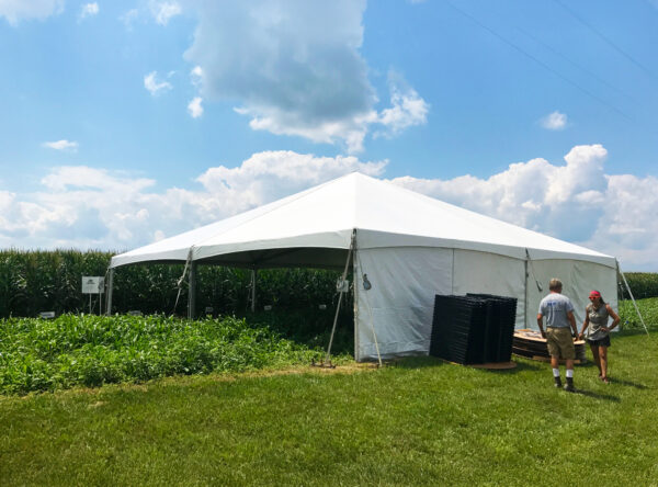 40' x 40' Hybrid Event Tent
