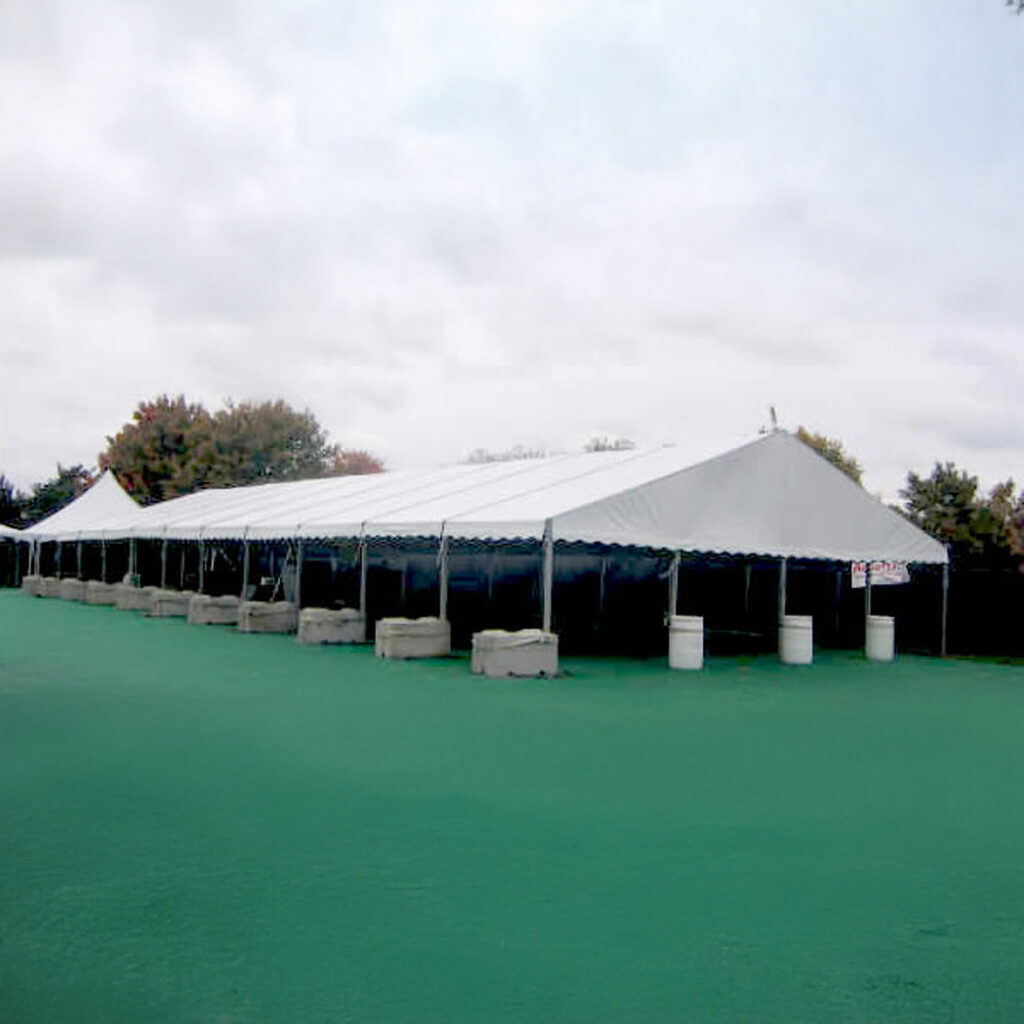 40' x 100' Temporary Tent Structure | Losberger Clearspan | 4,000 ft²