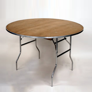48" Round Table. Seats-6 People.