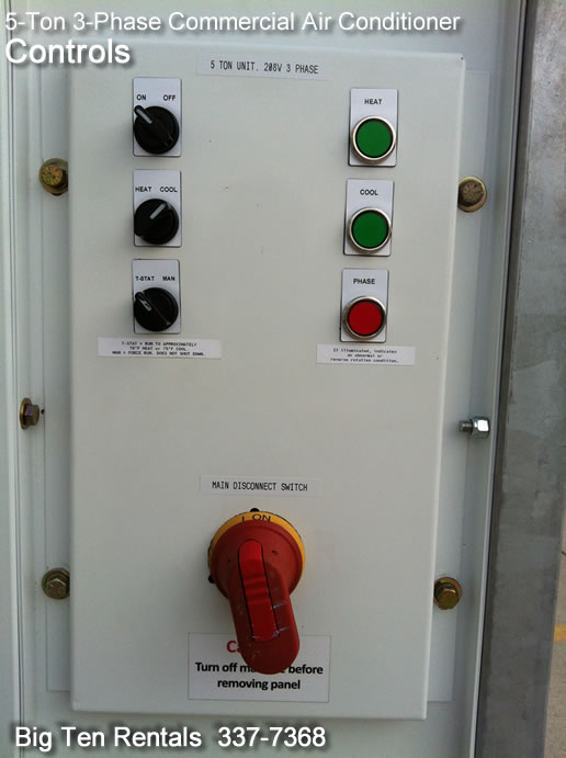 air conditioner control panel beeping and pressing buttons