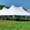 60' x120' twinpole rope and pole tent rental