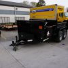 Front of 6' x 12' Tandem Axle Dump Trailer for rent [5970]