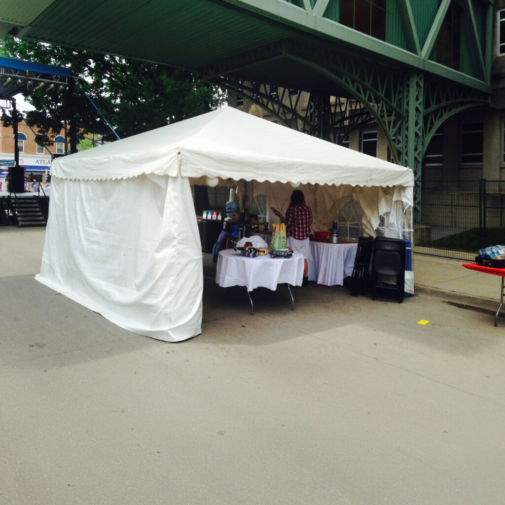 15' x 15' Frame Tent