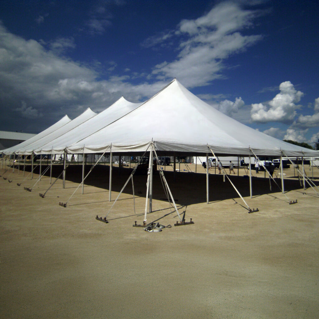 Rent 60' x 150' "Genesis" rope and pole tent