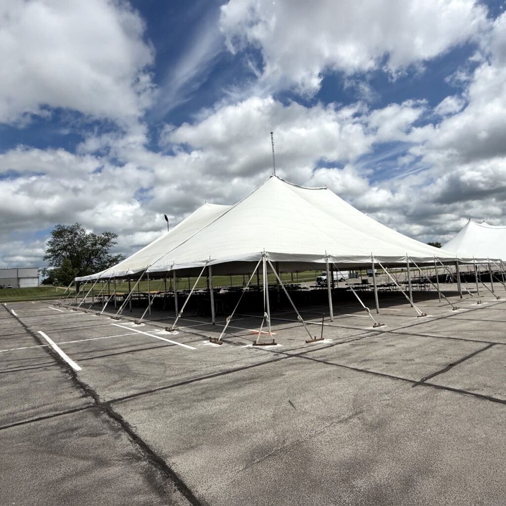 80' x 90' Rope and Pole Tent | Legend | 7,200 ft²