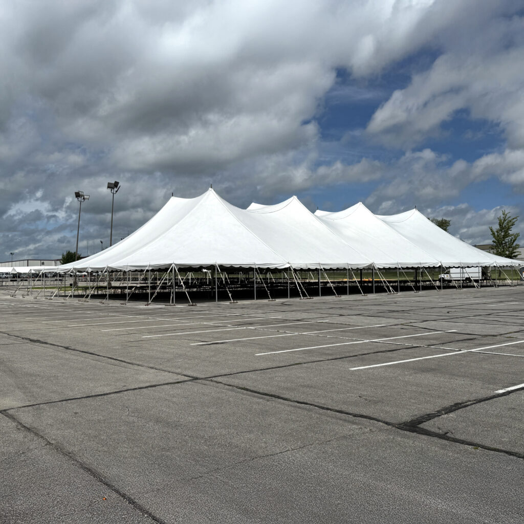 Rent 80′ x 150′ Legend rope and pole