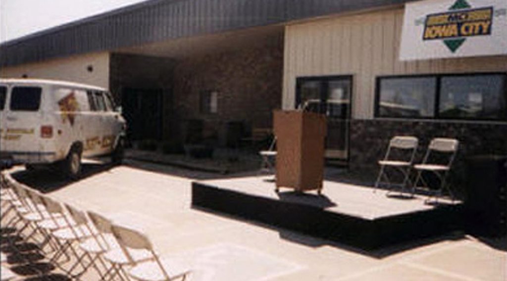 VIP & Public Speaking stage rental