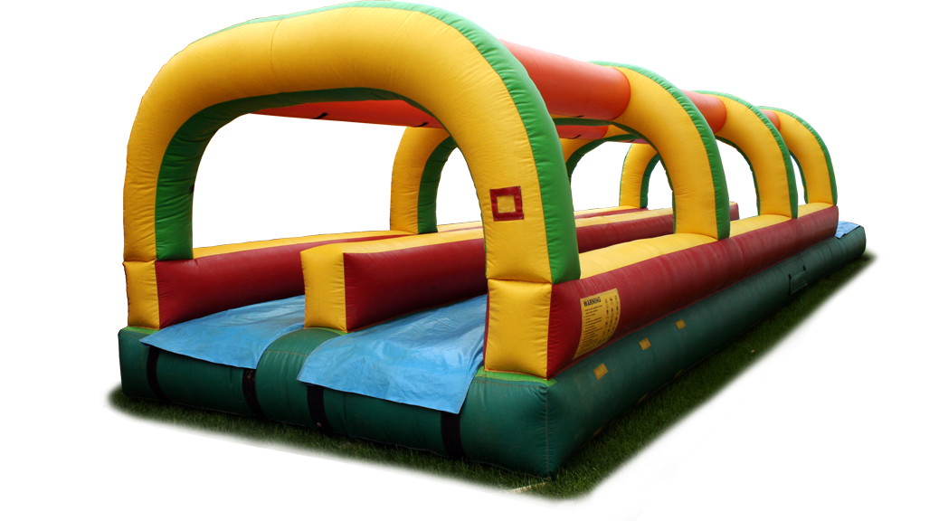 Rent Dual Lane Slip N Slide Inflatable With Splash Pool Iowa City