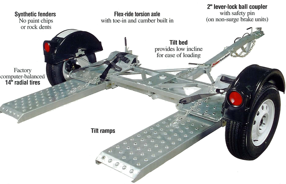 large car truck tow dolly