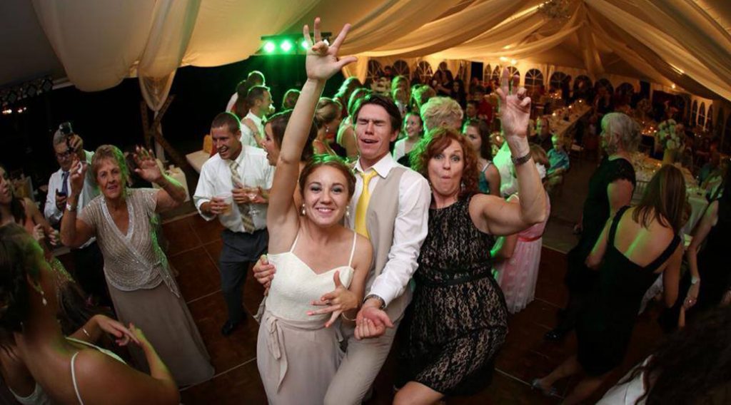 people dancing on the dance floor