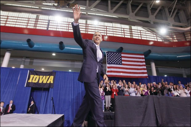 2010 President Barack Obama at the University of Iowa