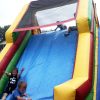 Slide on obstacle course