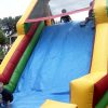 Top of slide on obstacle course