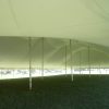 View from under the 80' x 150' Rope and Pole event tent.