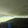 View from under the 80' x 150' Rope and Pole event tent.