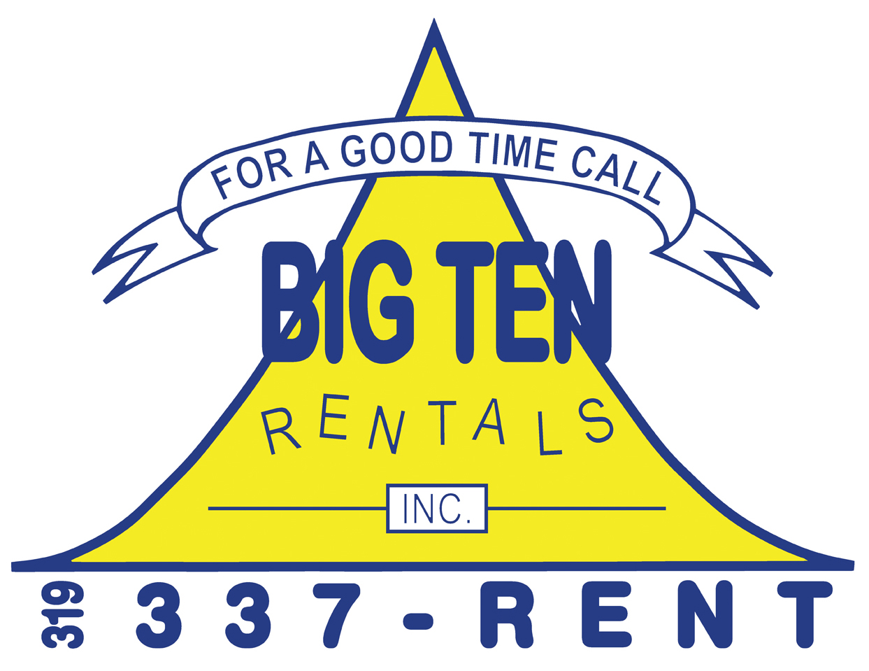 Big Ten Rentals Logo (Extra Large)