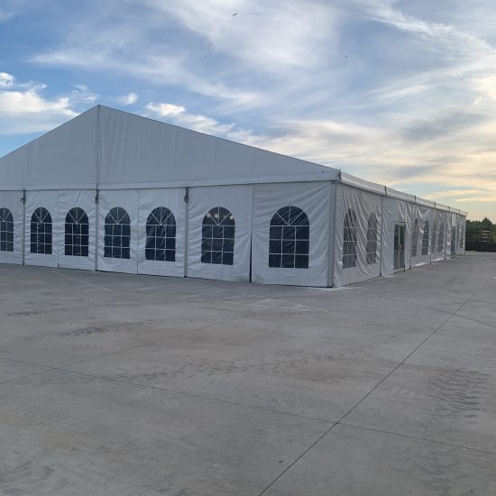 60' x 98' Temporary Tent Structure | 18m x 30m Losberger Clearspan