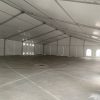 Under 60' x 98' Temporary Tent Structure (18m x 30m Losberger Clearspan) Summit Farms Agricultural Group in Hubbard, Iowa