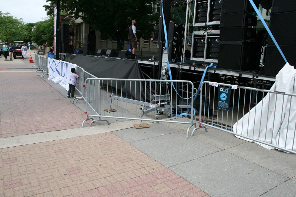 Bike Rack barriers