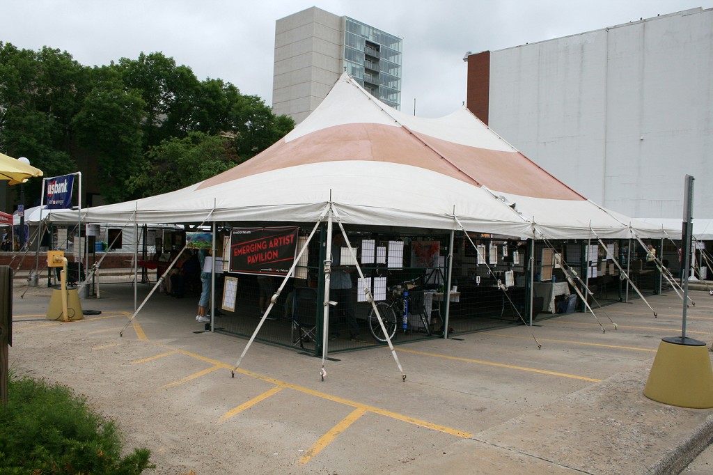 40' x 60' Rope and Pole Tent For Sale