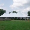 60' x 120' "Twin Pole" Genesis rope and pole tent.