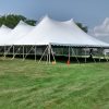 60' x 120' "Twin Pole" Genesis rope and pole tent.