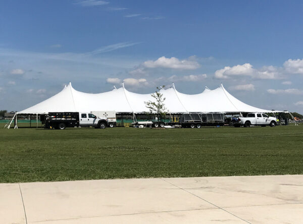 Rent 60' x 150' Legend Rope and Pole Tent