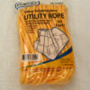 Yellow utility rope made of Polypropylene.