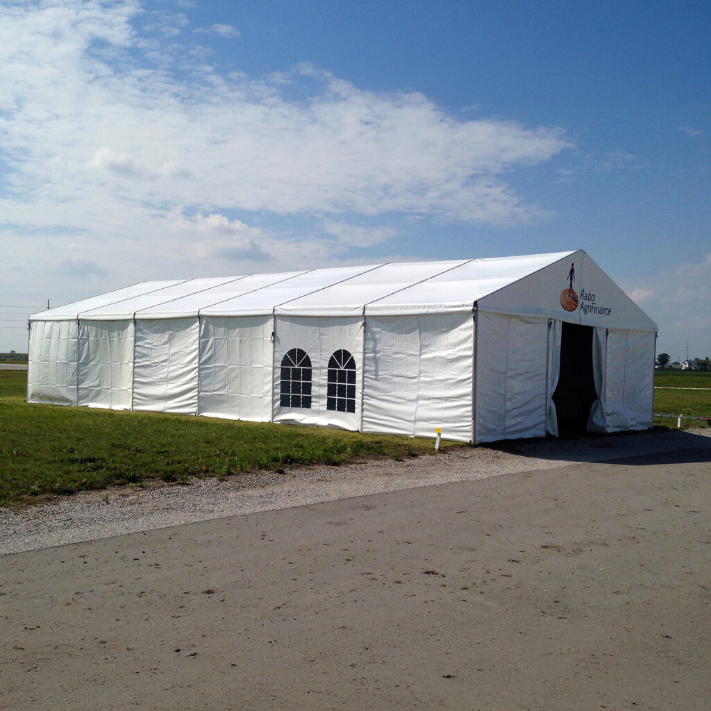 9m x 18m Temporary Tent Structure | Losberger Clearspan | 1,740 ft²