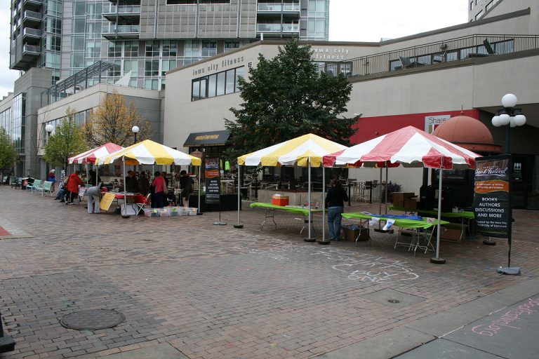 Event planning & set up for the 2014 book festival Oct. 2-5