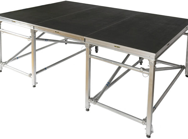 adjustable 36in-54in dual structure stage rental