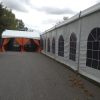 Entrance tent to 18m x 60m (60' x 197') Losberger event structure