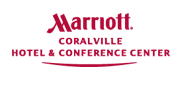Marriott Coralville hotel and conference center logo