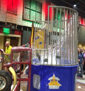 Splash into our dunk tank