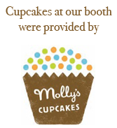 Cupcakes at Big Ten Rentals booth were provided by Molly's Cupcakes in Iowa City.