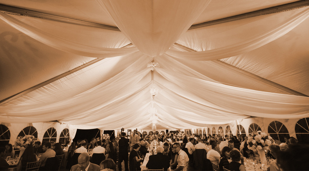 Sheer Event Ceiling Draping Rental In Iowa Illinois Weddings