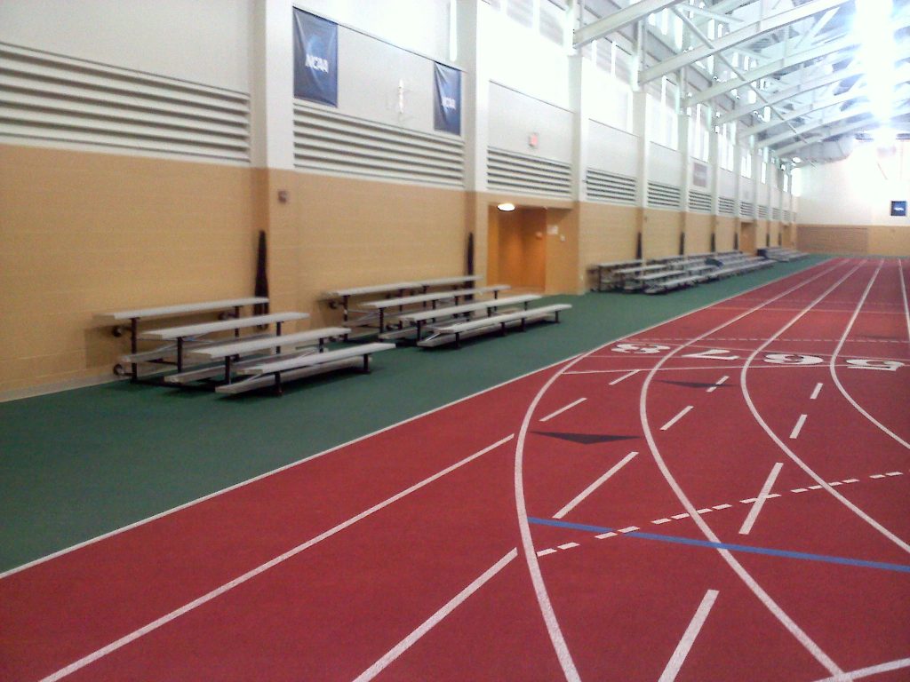 4-row bleachers at Grinnell College