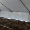 Inside view of 40' x 60' hybrid tent